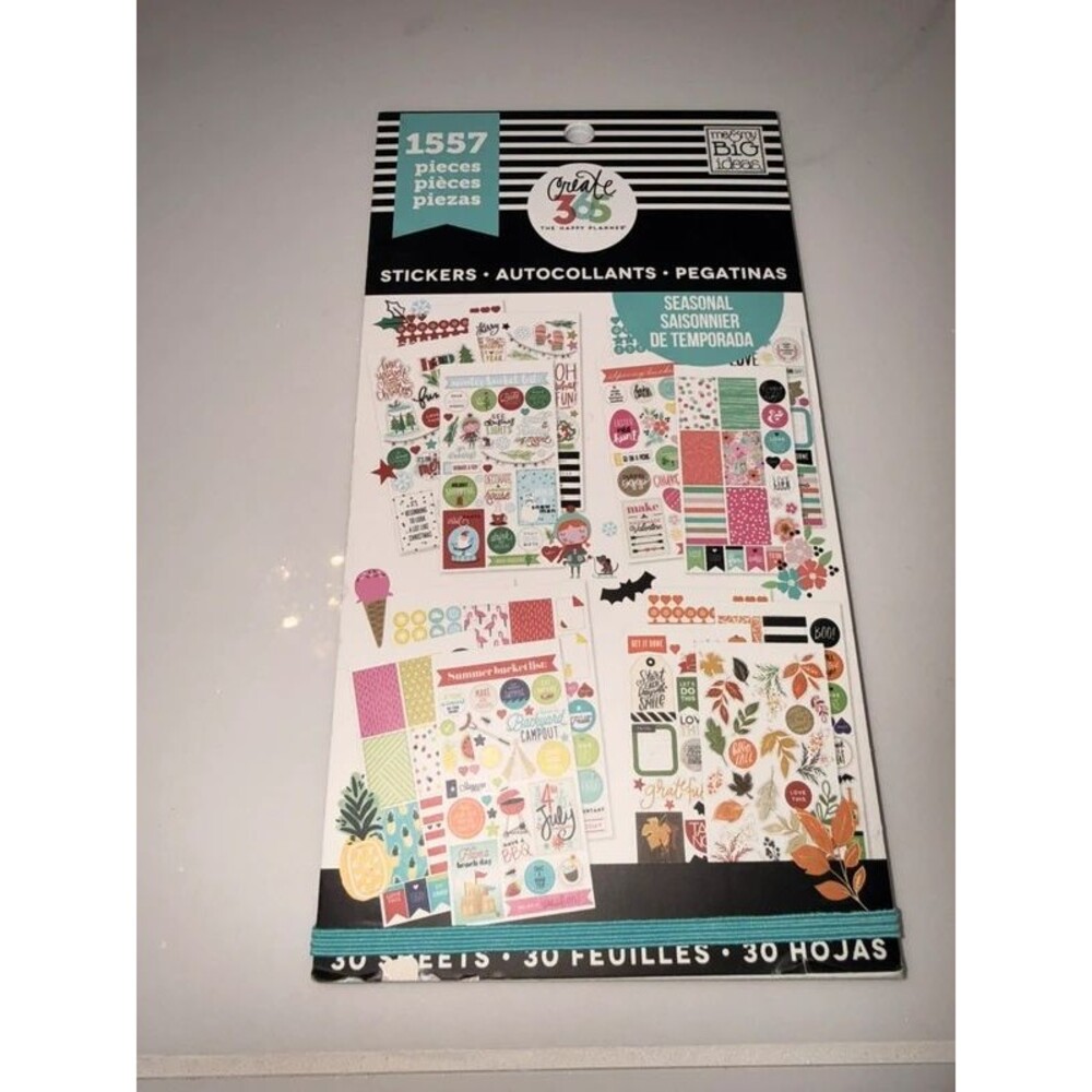 The Happy Planner sticker book Seasonal